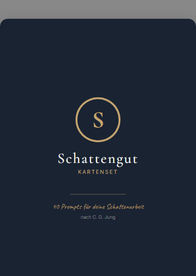 Schattengut Kartenset — 40 Reflexions-Prompts nach C.G. Jung